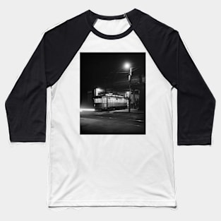 Streetcar at Night, 1943. Vintage Photo Baseball T-Shirt